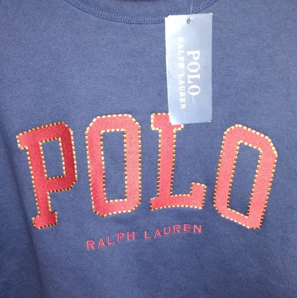 Polo by Ralph Lauren Men's Blue Crewneck Sweatshirt - Picture 4 of 7